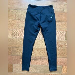 Gymshark black dry technology high waisted leggings size small Activewear